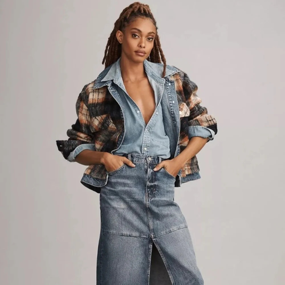COPY - NWT Anthropologie Pilcro Denim Mix Jacket M
